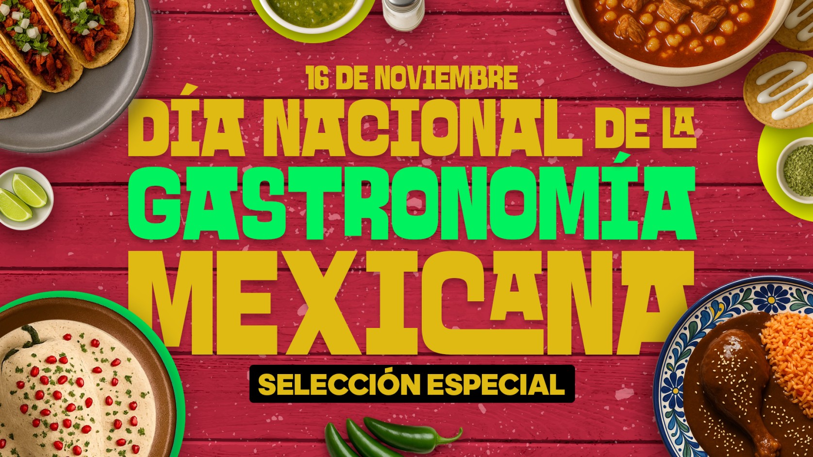 Día Nacional de la Gastronomía Mexicana