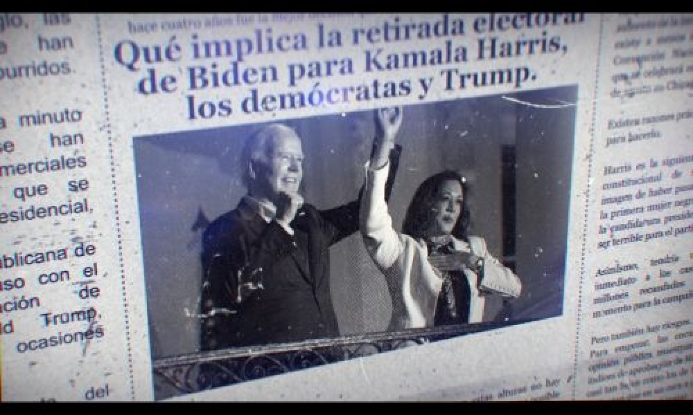 Renuncia Joe Biden a la contienda electoral de EEUU
