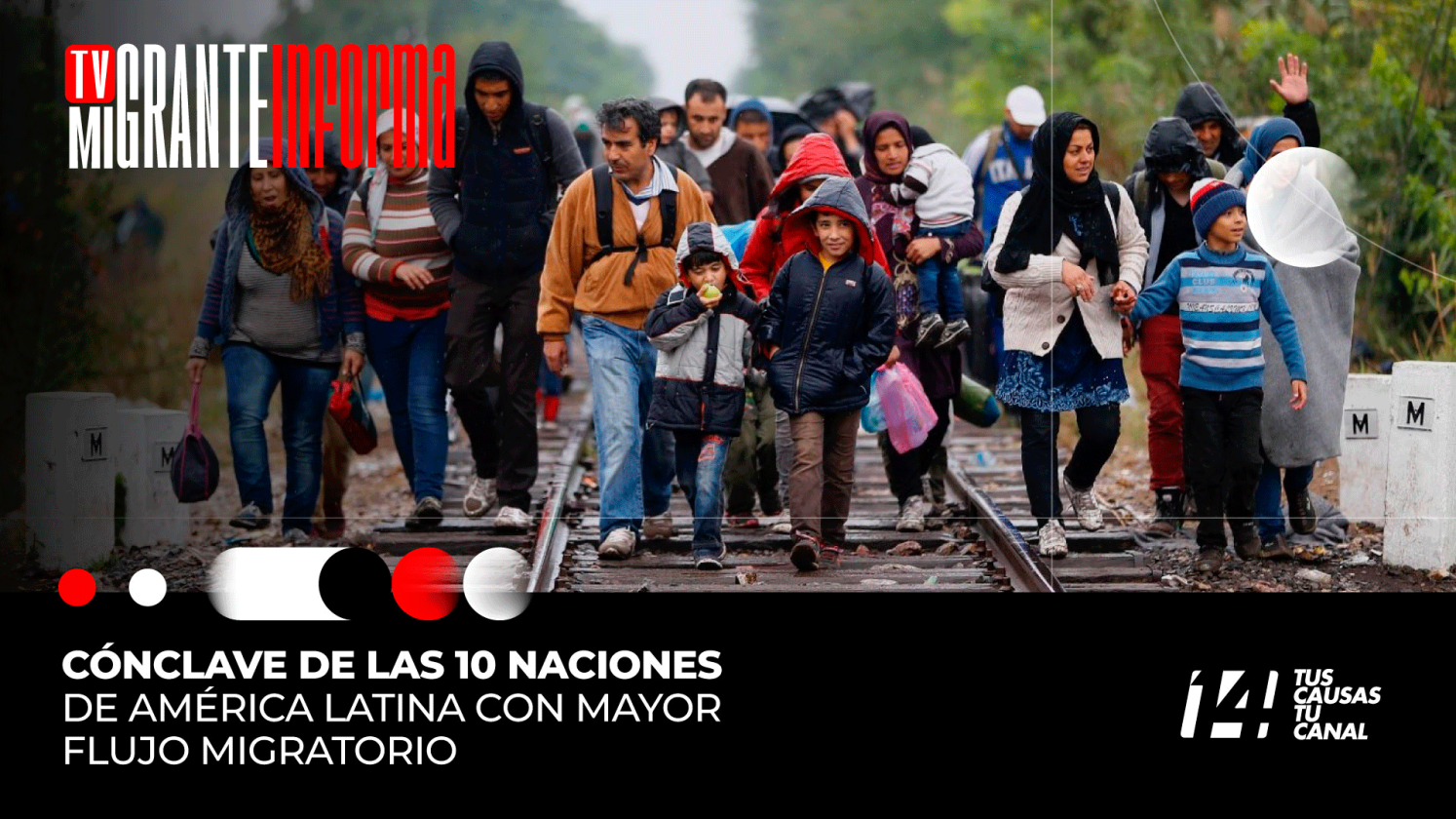 Cónclave de las 10 naciones de América Latina con mayor flujo migratorio