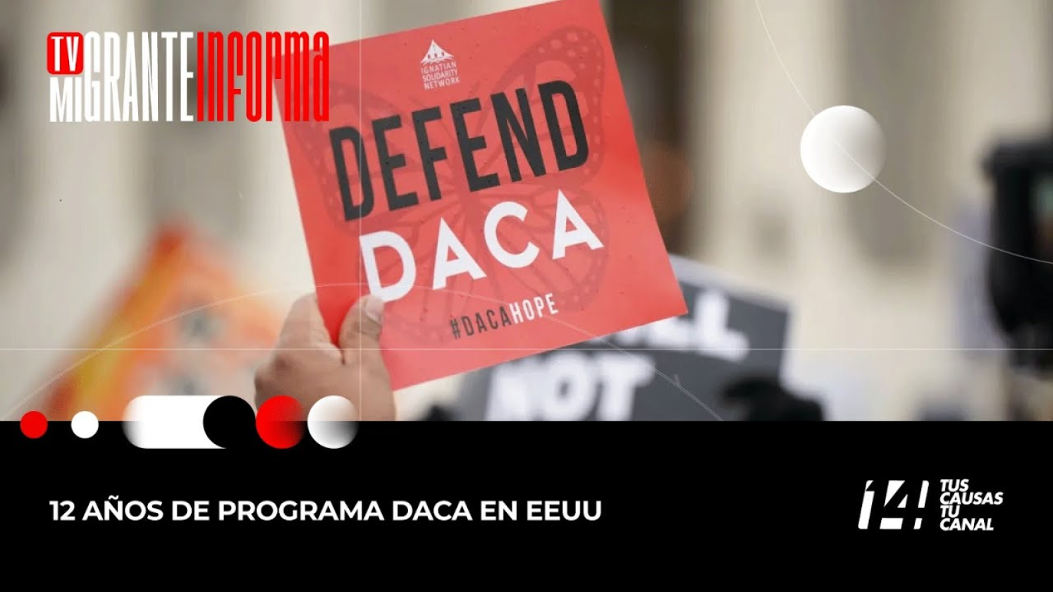 12 años de programa DACA en EEUU