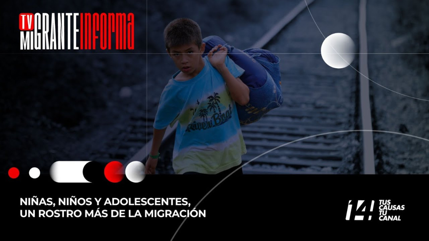 Niñas, niños y adolescentes, un rostro más de la migración
