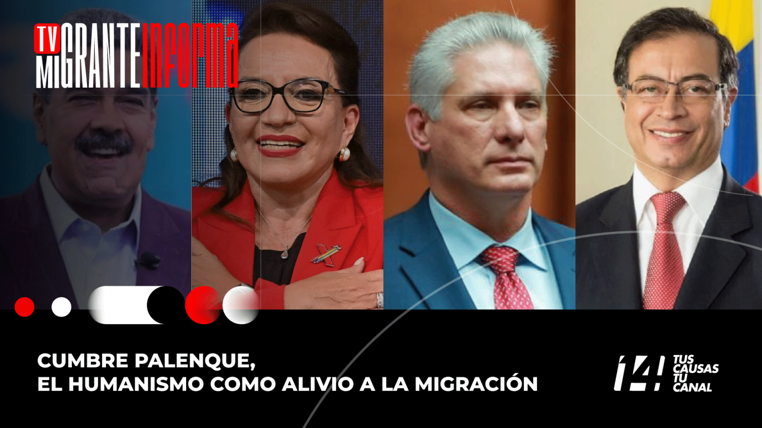 Cumbre Palenque, el humanismo como alivio a la migración