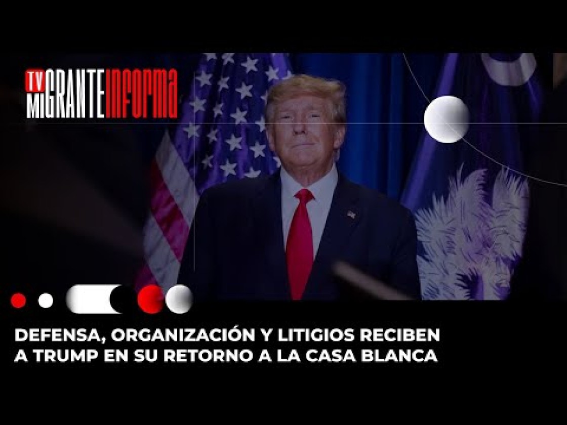 Defensa, organización y litigios reciben a Trump en su retorno a la Casa Blanca